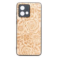 Drewniane Etui Bewood do Motorola G84 5G RÓŻE ANIEGRE