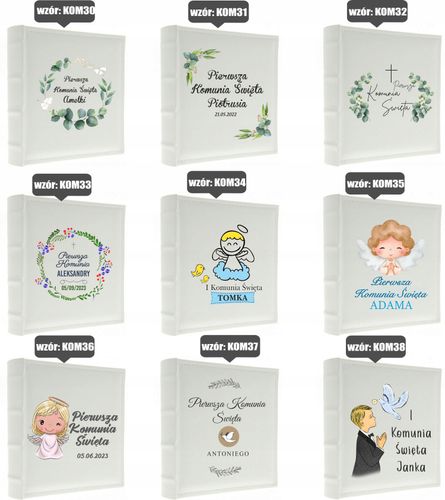 PAMIĄTKA PIERWSZEJ KOMUNII ŚWIĘTEJ ALBUM ZDJĘCIA na Arena.pl