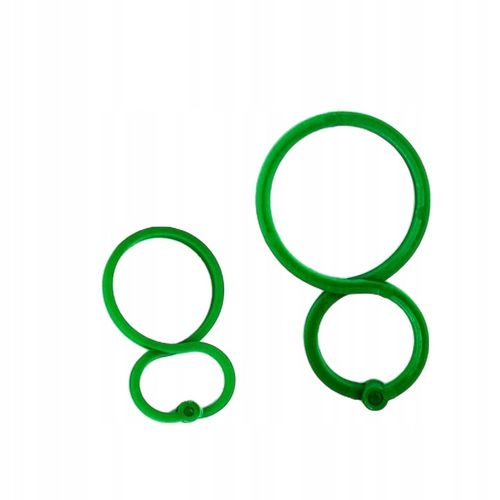 Zestaw 40x Zapinki do Mocowania Roślin (2 rozmiary) 25x 4x3cm, 15x 6x4cm na Arena.pl