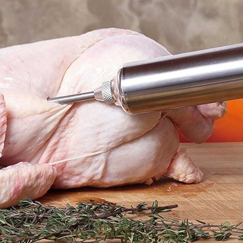 stalowa nastrzykiwarka 60ml do peklowania mięsa klausberg kb-7842 na Arena.pl