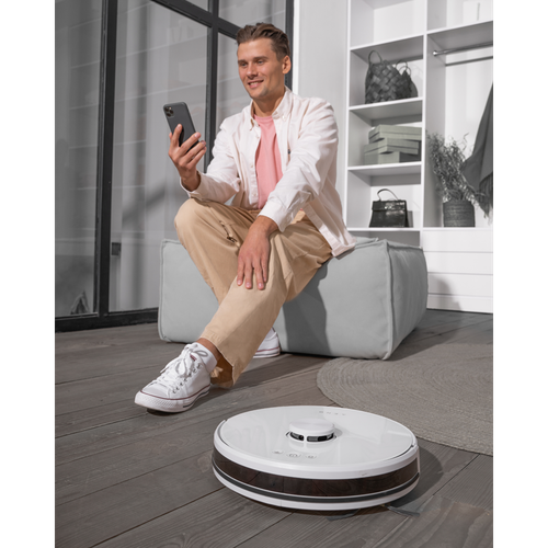 AENO RC2S Robot sprzątający 2w1 Mapa 2500Pa Biały na Arena.pl