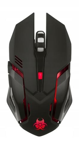 MYSZKA GAMINGOWA MYSZ DLA GRACZY BEZPRZEWODOWA KOMPUTEROWA LED RGB 3200 DPI na Arena.pl