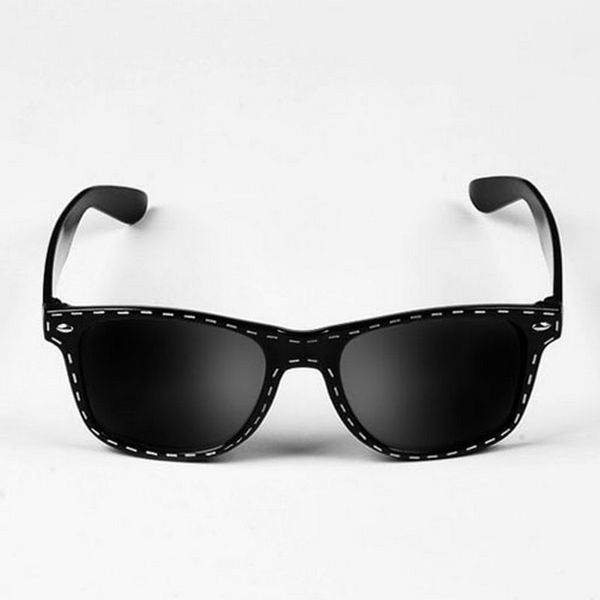 Okulary wayfarery NERDY kujonki - NITKA zdjęcie 2