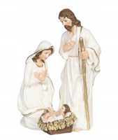 FIGURKA świąteczna STAJENKA JEZUS k .biały