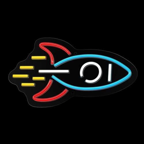 Neon PLEXI LED RAKIETA multikolor NNE18 Neolia na Arena.pl