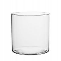 Wazon ŚWIECZNIK Lampion Cylinder 19 cm POJEMNIK Na Kompozycje