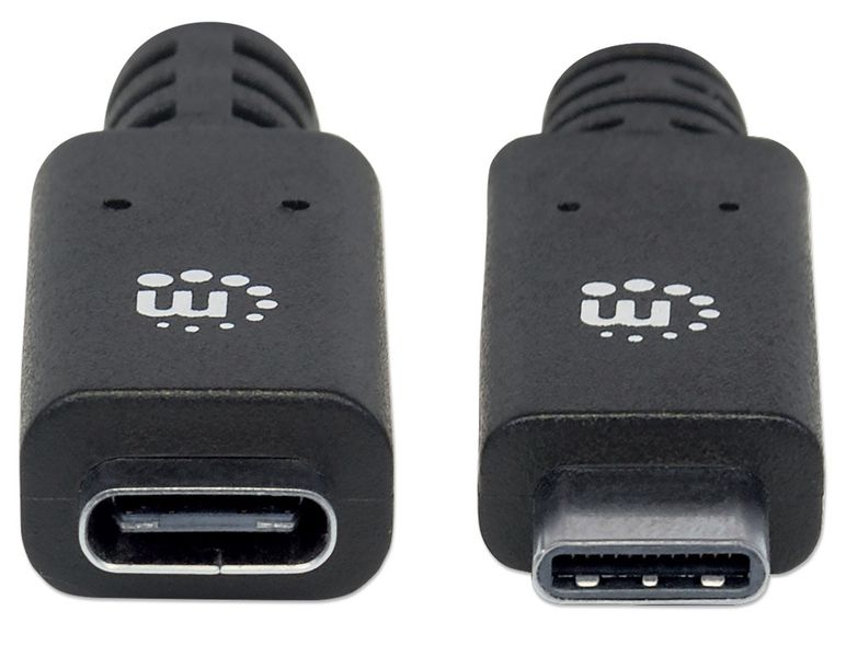 PRZEDŁUŻACZ USB C-C M/F 0,5m USB3.1 SuperSpeed+ 5A  Manhattan 355230 zdjęcie 3