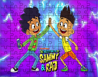 Puzzle tradycyjne Sammy i Raj w pętli czasu