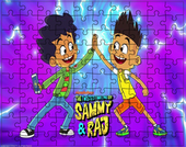 Puzzle tradycyjne Sammy i Raj w pętli czasu