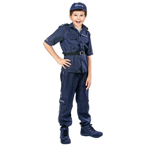 STRÓJ POLICJANT 4 CZĘŚCI 130/140 PRZEBRANIE na Arena.pl