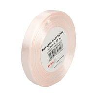 WSTĄŻKA SATYNOWA 12MM X 32M WS12-119 BREWIS SZAMPAŃSKI