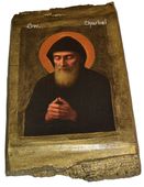 Ikona Święty Charbel Szarbel patron ludzi cierpiących, cudowne uzdrowienia