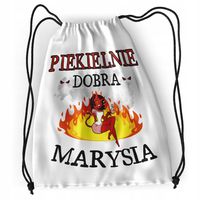 Plecak Dla Marysi Sportowy Szkolny Worek Torba Z Nadrukiem Ze Zdjęciem