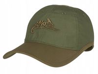 Czapka z Daszkiem HELIKON LOGO Bejsbolówka Regulowana na rzep OLIVE / GREEN