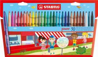 Flamastry Power (30 sztuk) Stabilo ( 2 SZT. BRAK)