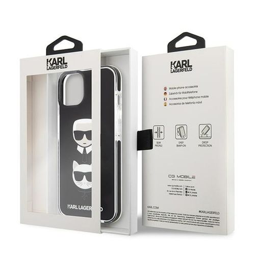 Etui Karl Lagerfeld do iPhone 13 mini, Czarny na Arena.pl
