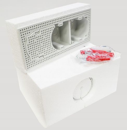 Puszka elektryczna trzykrotna do elewacji, montaż do 3 gniazd, KOPOS na Arena.pl