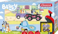 2X Tor wyścigowy Carrera First Bluey & Bingo Lets Go