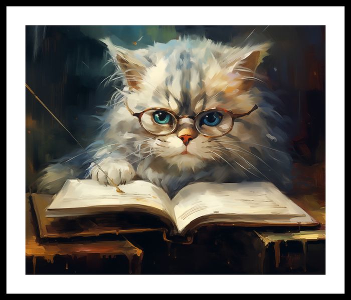 Plakat 60x50cm Ucz Się Ucz zdjęcie 3