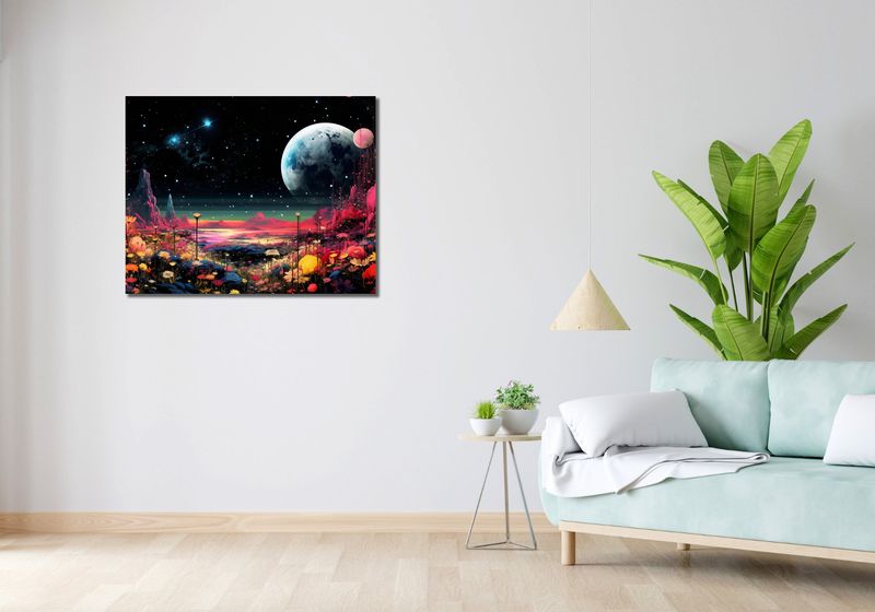 Obraz 90x70cm Inny Świat zdjęcie 2