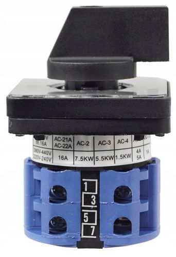 ŁĄCZNIK KRZYWKOWY 16A 0-1 3F TABLICOWY IP65 na Arena.pl