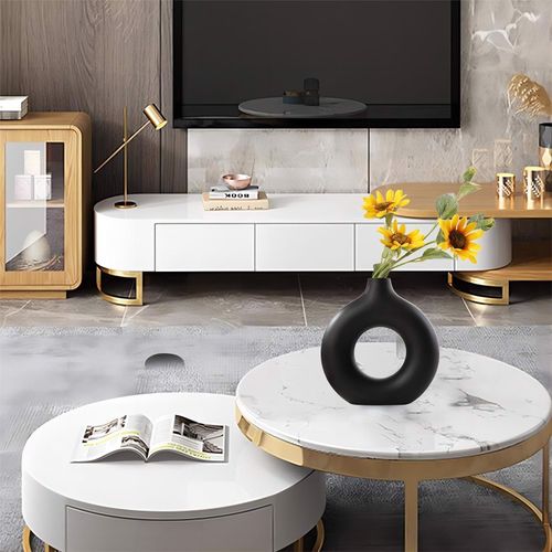 Wazon Ceramiczny Czarny na Arena.pl