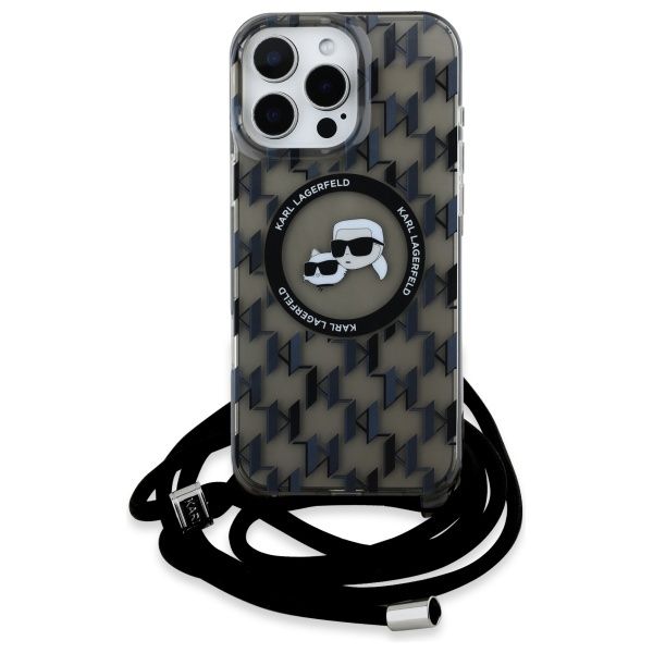 Etui Karl Lagerfeld do iPhone 16 Pro, Czarny, MagSafe zdjęcie 2