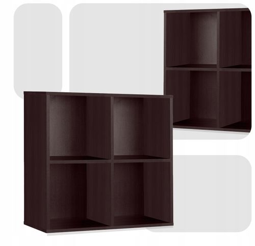 Regał półka organizer pojemnik stojak na płyty winylowe segregatory Cubo 4 na Arena.pl