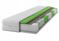 Materac 90x200 kieszeniowy masujący kokos 17 cm