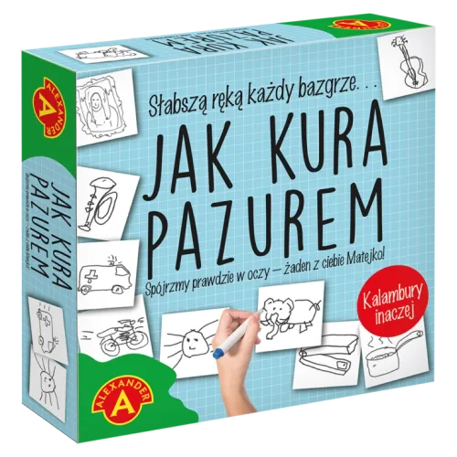 Jak kura pazurem - gra dla osób których wyobraźnia nie zna granic Alexander na Arena.pl