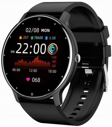 CZARNY SMARTWATCH Gravity GT1-3 PRO INTELIGENTNY CIŚNIENIE TLEN KROKOMIERZ na Arena.pl