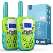 WALKIE TALKIE DLA DZIECI, ZABAWKA O DUŻYM ZASIĘGU, DLA 3-12 LAT 2SZT