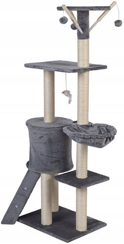 DRAPAK DLA KOTA DOMEK LEGOWISKO SŁUPEK Z ZABAWKAMI na Arena.pl