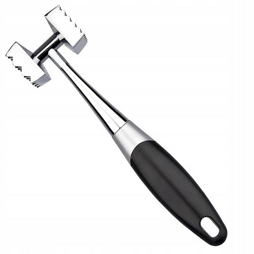 TŁUCZEK DO MIĘSA KOTLETÓW MŁOTEK DWUSTRONNY ROZBIJAK STAL NIERDZEWNA na Arena.pl