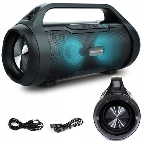 GŁOŚNIK PRZENOŚNY BLUETOOTH BEZPRZEWODOWY USB SD FM MANTA SPK215 AKU na Arena.pl