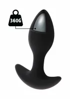 extreme by hidden desire weighted anal plug 360g silikonowy czarny