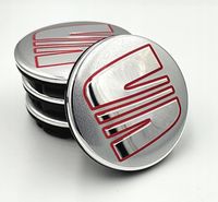SEAT DEKIELKI na felgi zaślepki felg KAPSLE kołpaczki SEAT 55mm 4 szt.