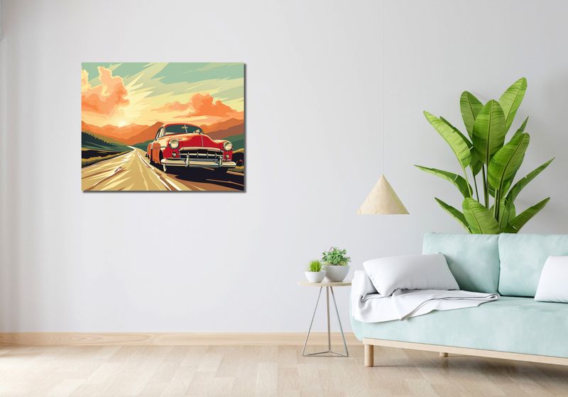 Obraz 90x70cm Przygoda Czeka zdjęcie 2