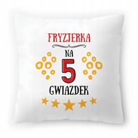 Dla Fryzjerki Poduszka Na Urodziny Na Prezent Z Nadrukiem Ze Zdjęciem