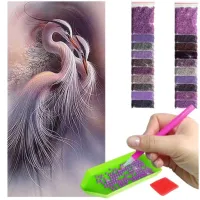 Haft Diamentowy Diamond Painting 5D B.DUŻY 40x80cm