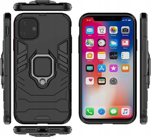 Spacecase X-Ring Iphone 11 Czarny na Arena.pl