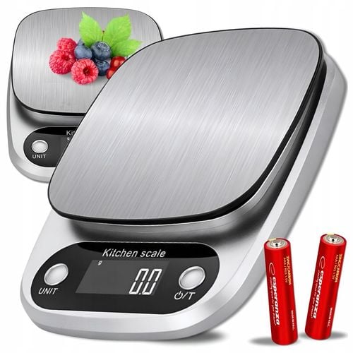 WAGA KUCHENNA ELEKTRONICZNA PRECYZYJNA 1 g | 5 kg TARA JUBILERSKA + na Arena.pl