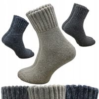 3x SKARPETY męskie Angora CIEPŁE skarpetki Termiczne ZIMOWE grube 39-42