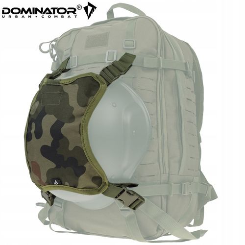 UCHWYT NA HEŁM KASK OCHRONNY KARIMATĘ ŚPIWÓR NOSZAK NA PLECAK PL CAMO wz.93 na Arena.pl