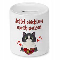 Skarbonka Prezent Walentynki Obiekt Patrzeń Z Nadrukiem Ze Zdjęciem