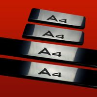 Listwa progowa AUDI A4 B7 Stal nierdzewna 304 połysk 4szt