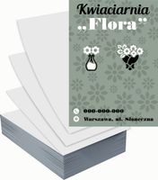 Ulotki A5 reklamowe firmowe 5000szt projekt w cenie KWIACIARNIA