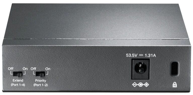 Switch sieciowy TP-LINK 5 PORTÓW RJ-45 4 PoE 58W 10/100 MBit/s Auto MDI zdjęcie 4