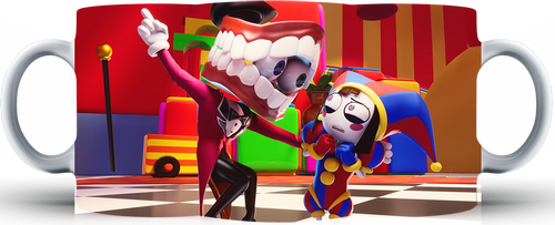 Kubek ceramiczny The Amazing Digital Circus - Niesamowity cyfrowy cyrk na Arena.pl