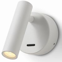 Kinkiet Kent 633001202 Elkim LED 3W 4000K z włącznikiem kierunkowy biały